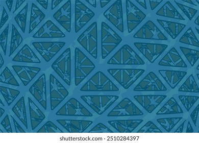 Abstrakte blaue Metallstruktur Hintergrund futuristische Design
