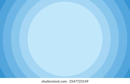 Fondo de concepto de círculos lineales mínimos azul Abstractas. 