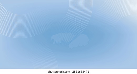 Abstract blue modern background with circle elements. Digital technology concept. vector illustration