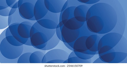 Abstract blue modern background with circle elements. Digital technology concept. eps10.