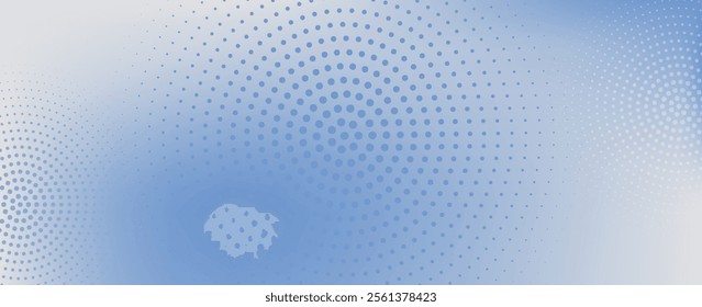 Abstract blue modern background with circle elements. Digital technology concept. eps 10