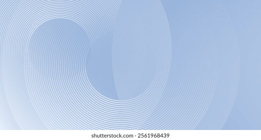 Abstract blue modern background with circle elements. Digital technology modern simple