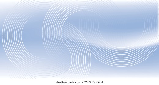 Abstract blue modern background with circle elements. Digital technology concept. vector eps10