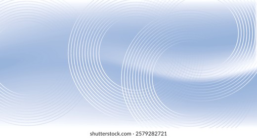 Abstract blue modern background with circle elements. Digital technology concept. vector eps10