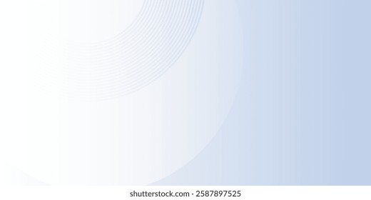 Abstract blue modern background with circle elements. Digital technology good natural