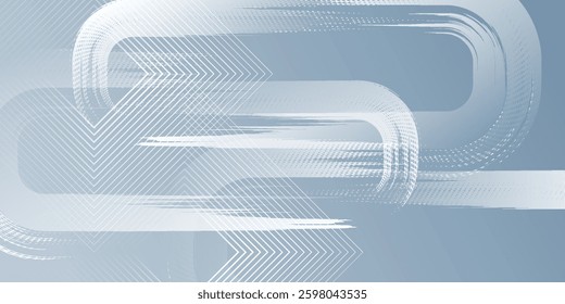 Abstract blue modern background with circle elements. Digital technology concept. modern design eps 10