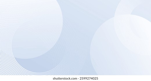 Abstract blue modern background with circle elements. Digital ilustrator simple