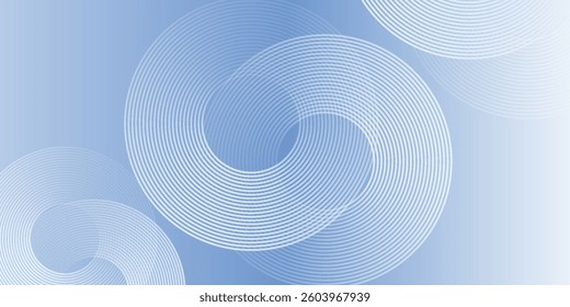 Abstract blue modern background with circle elements. Digital technology concept. vector illustration. eps10