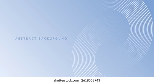 Abstract blue modern background with circle elements. Digital technology concept.