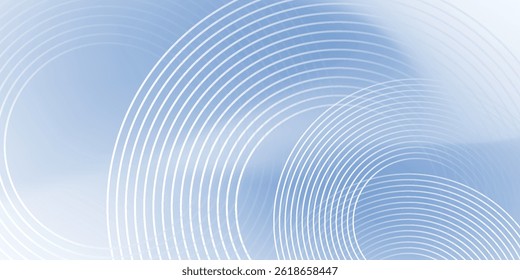 Fondo moderno azul Abstractas con Elementos circulares. Concepto de tecnología digital. Vector eps10