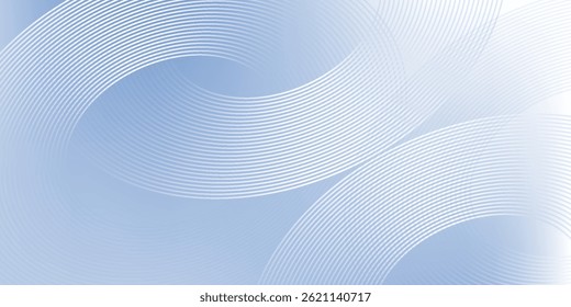 Abstract blue modern background with circle elements. Digital technology concept. modern eps10