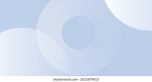 Fondo moderno azul Abstractas con Elementos circulares. Ilustraciones de tecnología digital simples