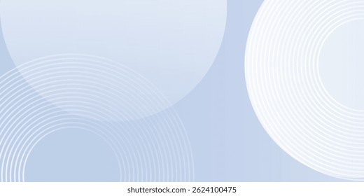 Fondo moderno azul Abstractas con Elementos circulares. Tecnología digital natural