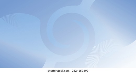 Abstract blue modern background with circle elements. Digital technology concept. vector illustration