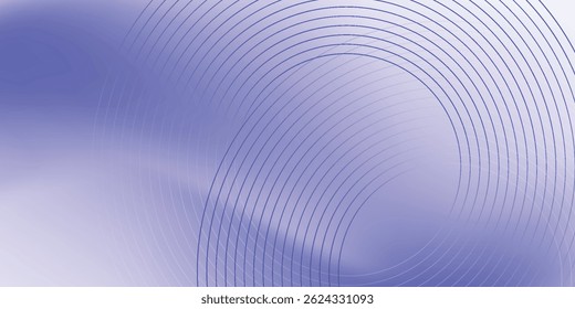 Fondo moderno azul Abstractas con Elementos circulares. Concepto de tecnología digital. Ilustración vectorial