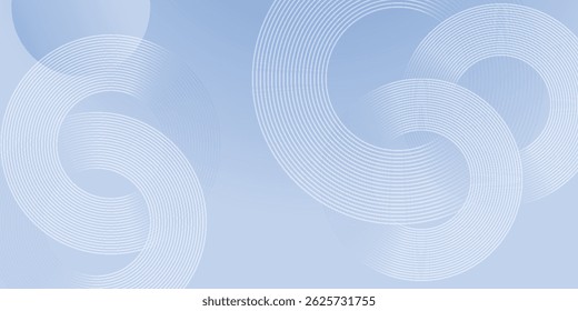 Fundo moderno azul abstrato com elementos de círculo. eps 10