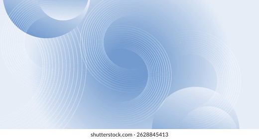 Fundo moderno azul abstrato com elementos de círculo. eps 10