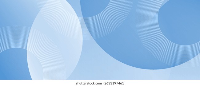 Fondo moderno azul Abstractas con Elementos circulares. Concepto de tecnología digital. eps 10