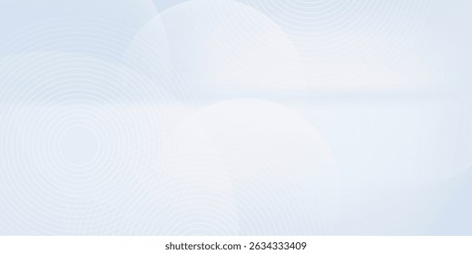 Abstract blue modern background with circle elements. Digital technology concept. vector illustration art