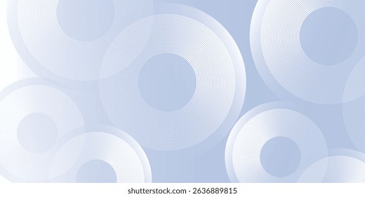 Abstract blue modern background with circle elements. Digital technology lines art nice modern