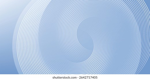 Abstract blue modern background with circle elements eps10