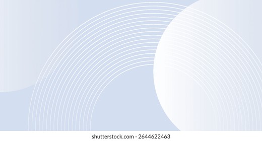 Abstract blue modern background with circle elements. Digital technology good art modern simple