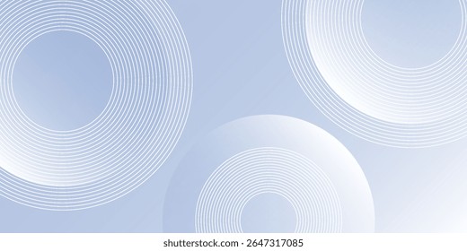 Fondo moderno azul Abstractas con Elementos circulares, Ilustración vectorial EPS10