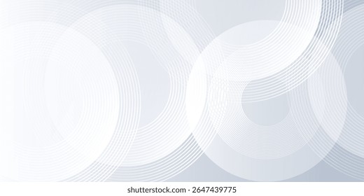 Fundo moderno azul abstrato com elementos de círculo. Tecnologia digital moderna agradável simples arte