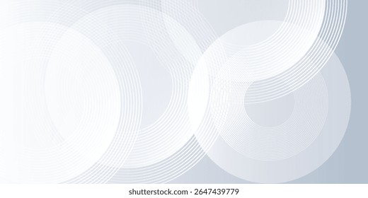 Fundo moderno azul abstrato com elementos de círculo. Tecnologia digital moderna agradável simples
