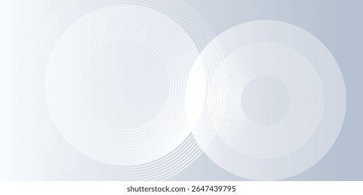 Fundo moderno azul abstrato com elementos de círculo. Tecnologia digital moderna agradável