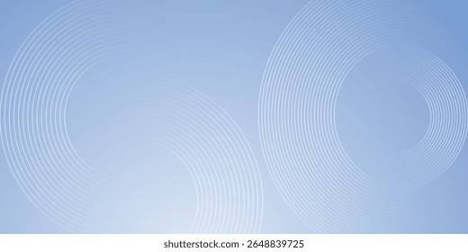 Fundo moderno azul abstrato com elementos de círculo. conceito de tecnologia digital. ilustração vetorial em eps 10, web