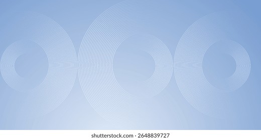 Abstract blue modern background with circle elements. Digital technology concept. presentation, eps 10
