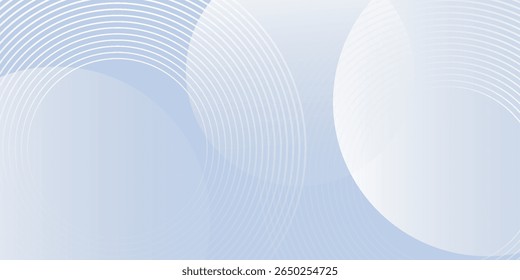 Abstract blue modern background with circle elements. Digital technology illustrations