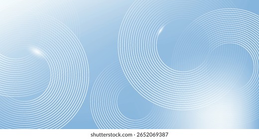 Fundo moderno azul abstrato com elementos circulares.eps 10