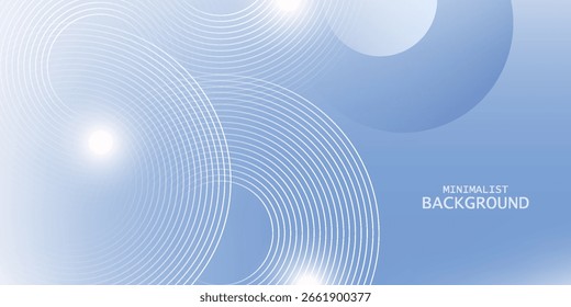 Abstract blue modern background with circle elements. Digital technology concept. vector illustration. Eps 10