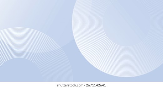 Abstrakter, blauer, moderner Hintergrund mit Kreiselementen. Gut