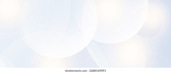 Fondo moderno azul Abstractas con Elementos circulares. Concepto de tecnología digital. arte de Ilustración vectorial eps 10.