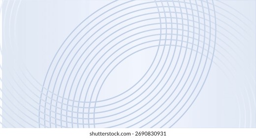 Abstract blue modern background with circle line elements. Digital technology concept.