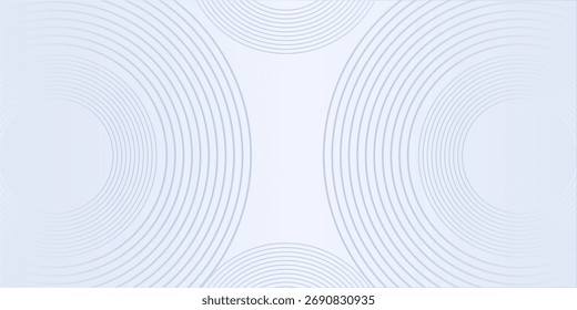 Fondo moderno azul Abstractas con Elementos de línea circular. Concepto de tecnología digital.