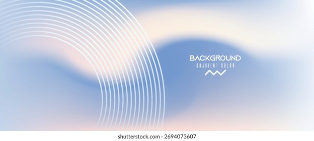 Fondo moderno azul Abstractas con Elementos circulares. Concepto de tecnología digital. traje para Anuncios de negocios