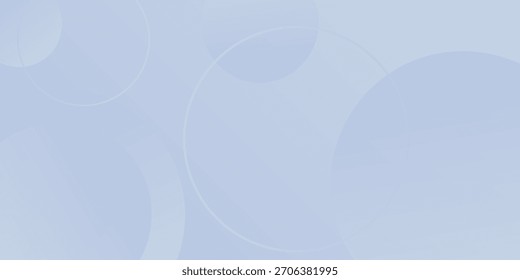 Abstract blue modern background with circle line elements. Digital technology concept.