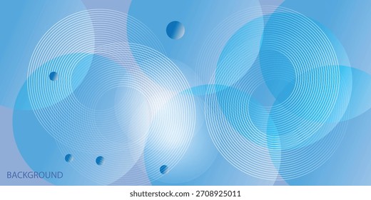 Abstract blue modern background with circle elements. Digital technology concept. vector illustration modern background with circle elements. Digital technology 
