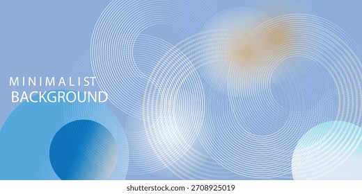 Fondo moderno azul Abstractas con Elementos circulares. Concepto de tecnología digital. Ilustración vectorial de fondo moderno con Elementos circulares. Tecnología digital 
