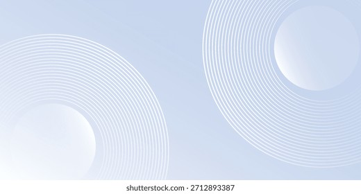 Fondo moderno azul Abstractas con Elementos circulares. Ilustraciones de tecnología digital Vector agradable
