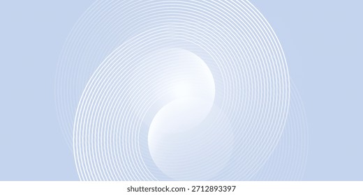 Fondo moderno azul Abstractas con Elementos circulares. Ilustraciones de tecnología digital Vector agradable neutral