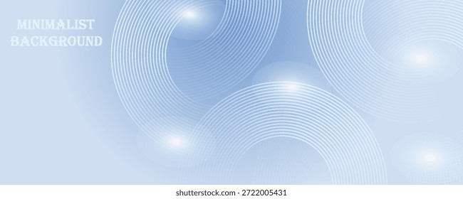 Fondo moderno azul Abstractas con Elementos circulares. Concepto de tecnología digital. 
