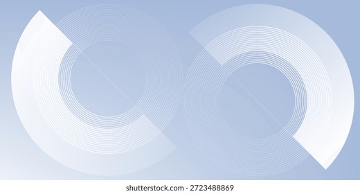 Fondo moderno azul Abstractas con Elementos circulares. Líneas de tecnología digital círculo simple abstracto moderno agradable