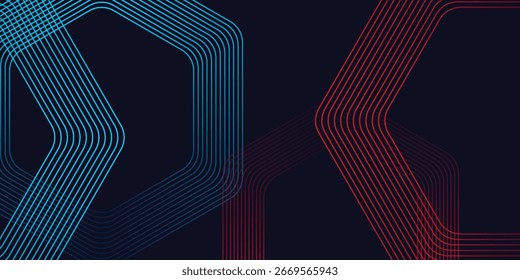 Abstract blue modern background with dynamic modern