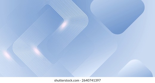 Abstract blue modern background with geometric triangle elements. Digital technology concept. 