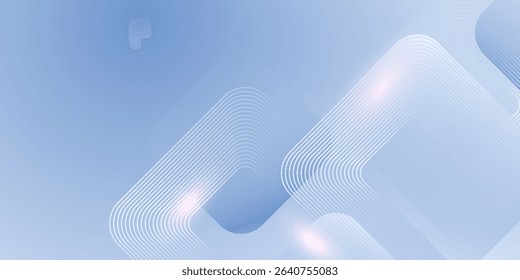 Abstract blue modern background with geometric triangle elements. Digital technology concept. 